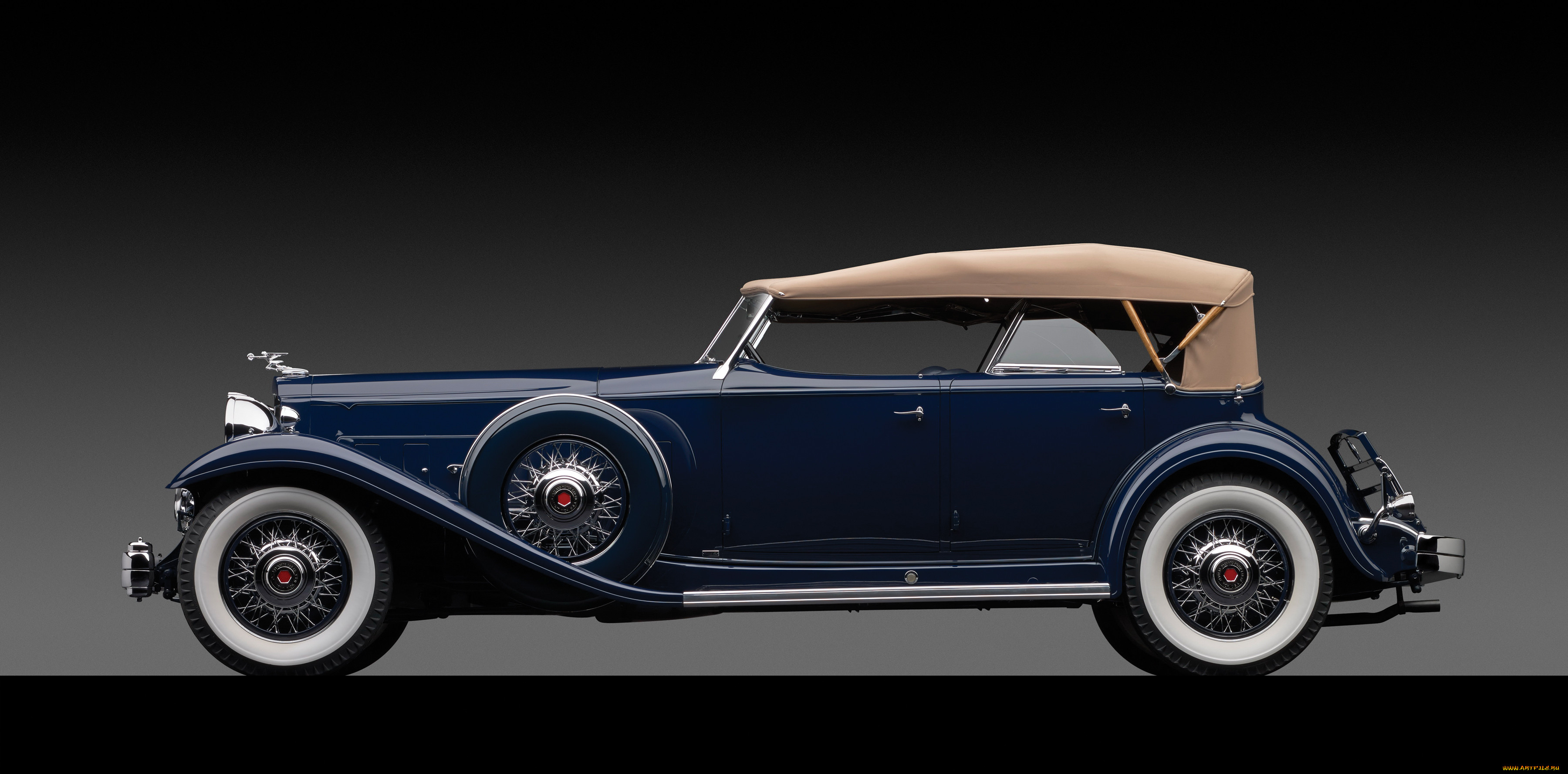 , packard, phaeton, individual, sport, eight, custom, 904-2069, by, dietrich, 1932, 